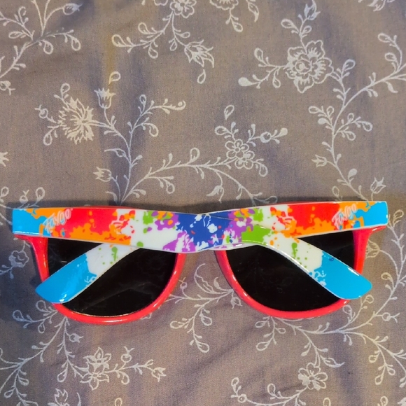 Faygo Accessories - Colorful Splatter Sunglasses